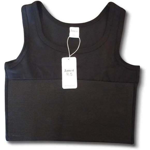 BaronHong Tomboy Trans Lesbian Pullover Half Length Chest Binder Corset - Picture 3 of 4